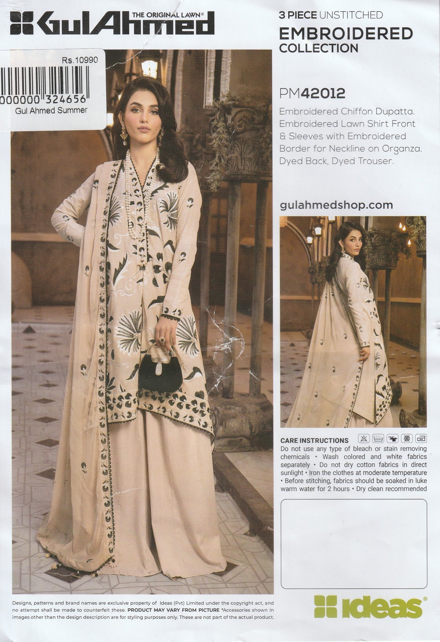 Gul Ahmed - Embroidered Collection