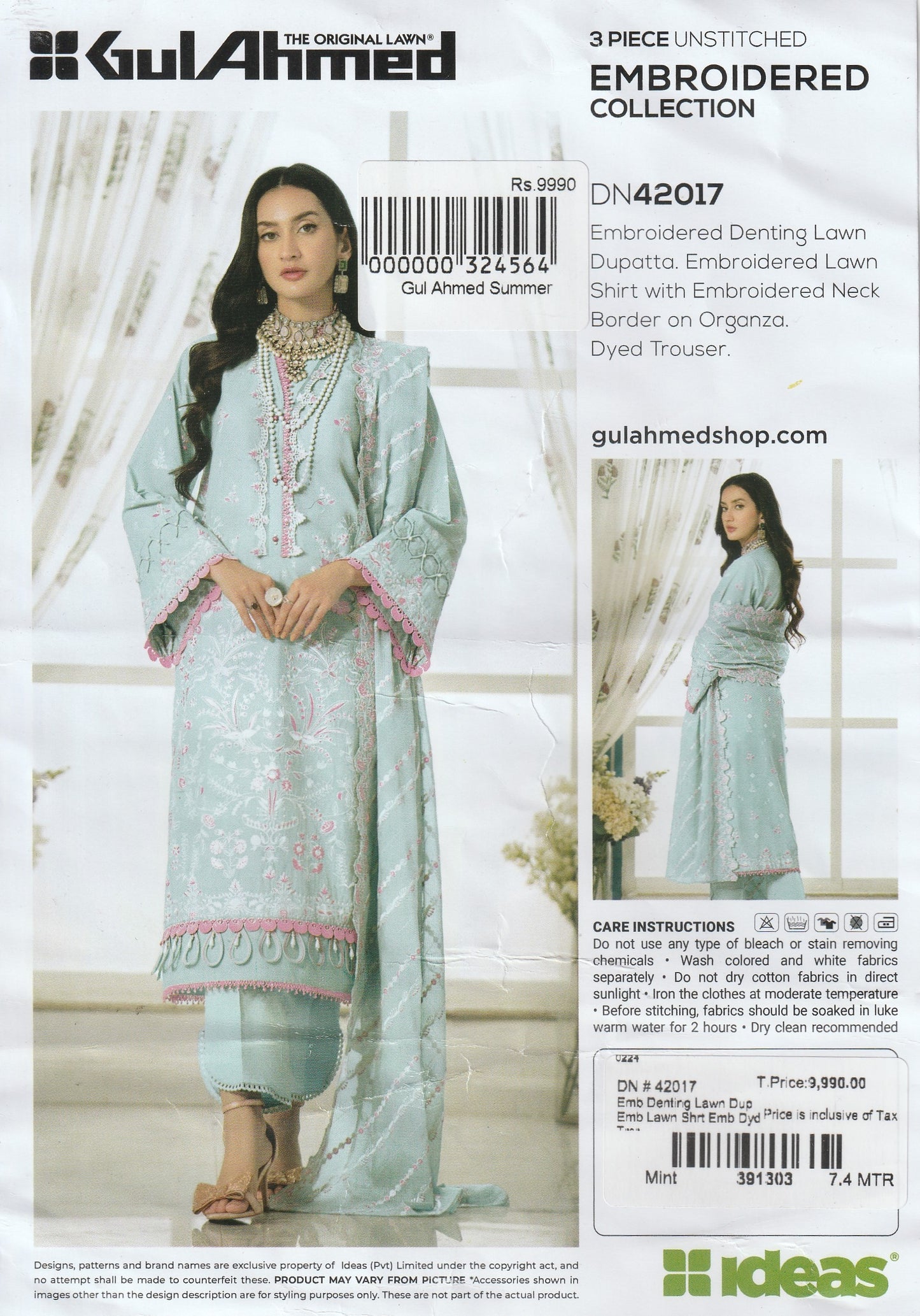Gul Ahmed - Embroidered Collection
