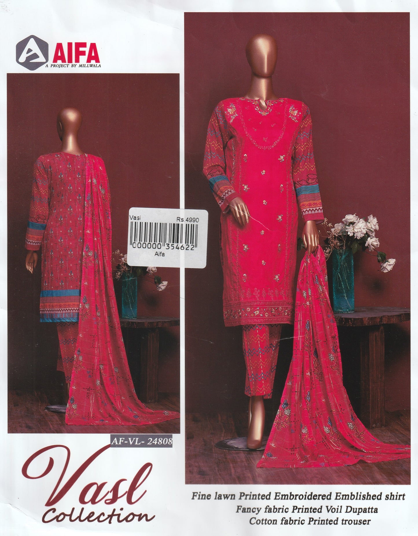 Aifa - Embroidered Collection