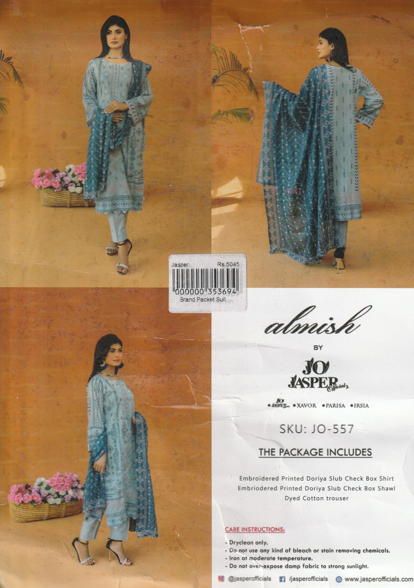 Almish by Jasper - Embroidered Collection