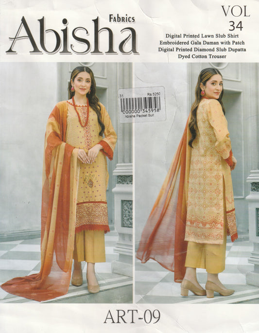 Abisha - Embroidered Collection