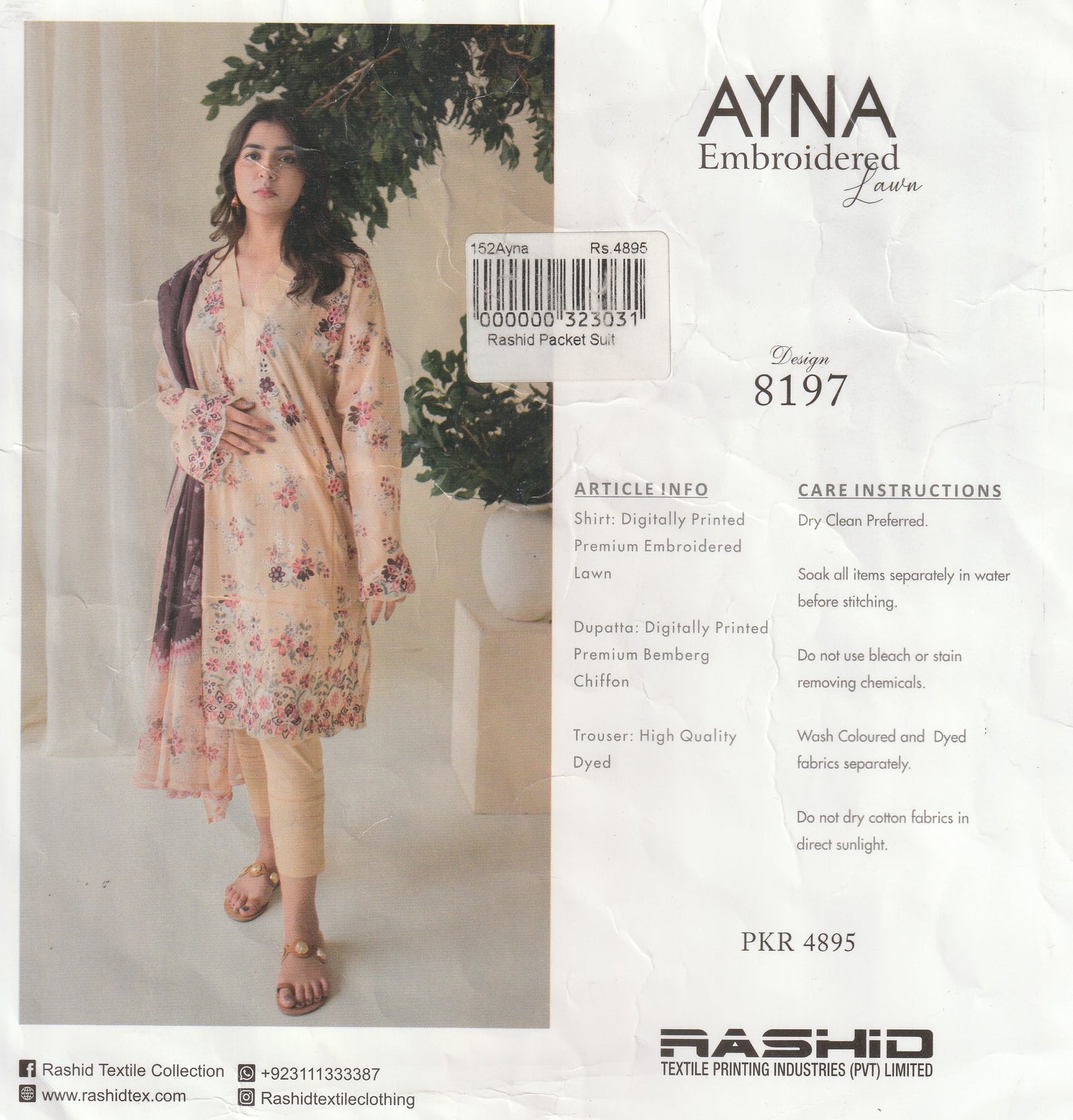 Ayna - Embroidered Collection