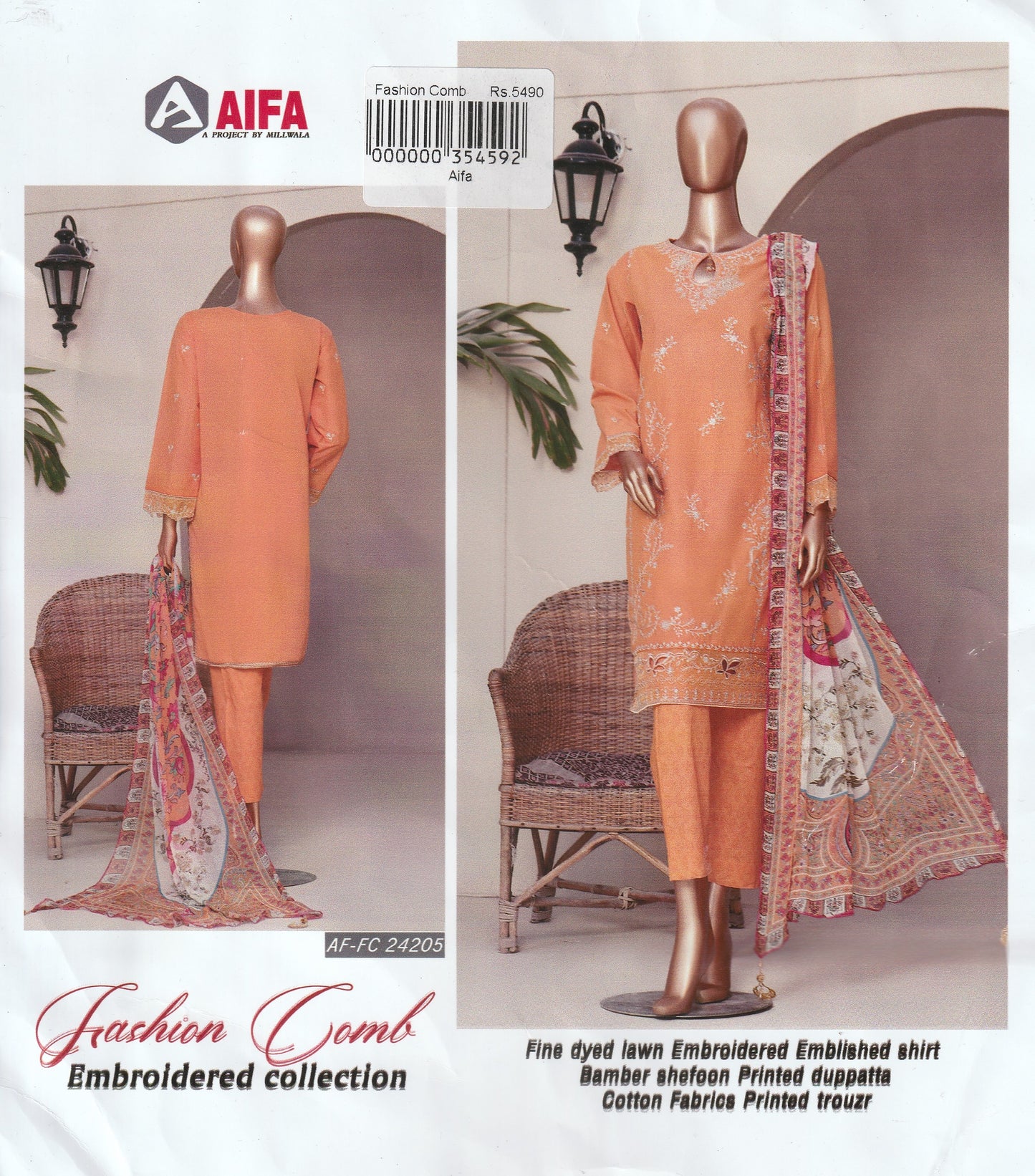 Aifa - Embroidered Collection