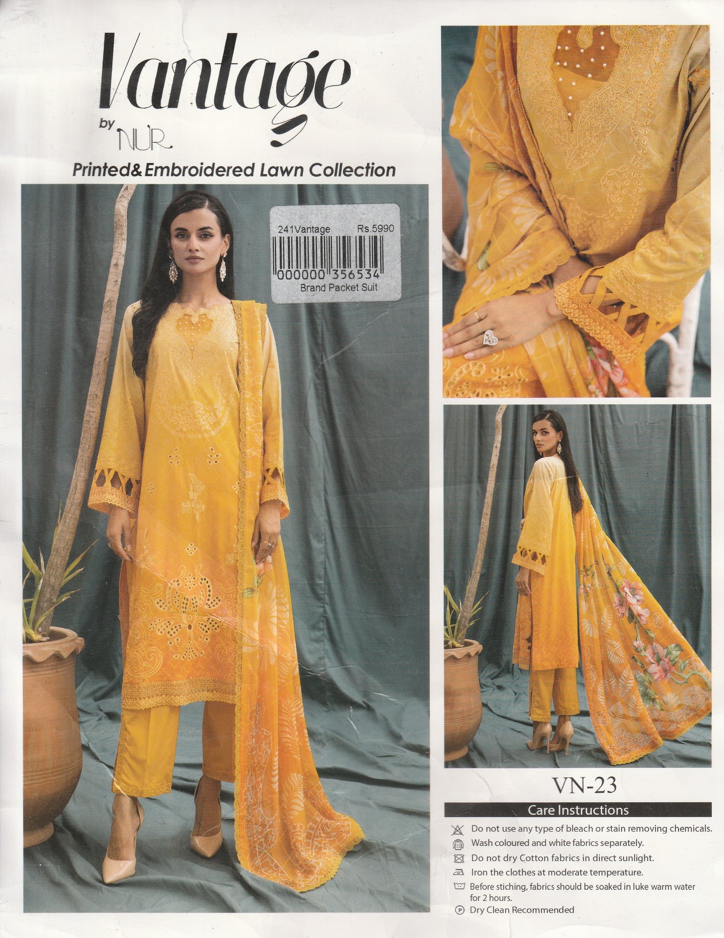 Vantage by Nur - Embroidered Collection