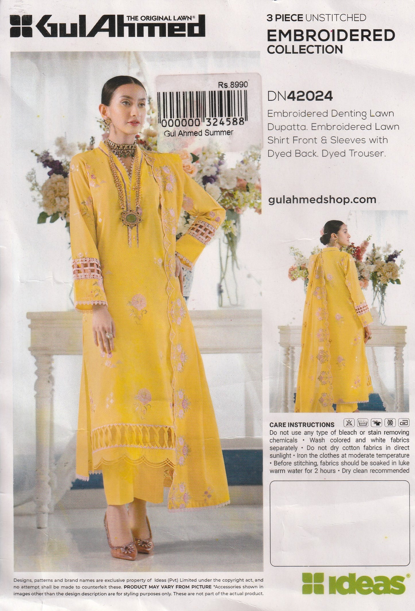 Gul Ahmed - Embroidered Collection