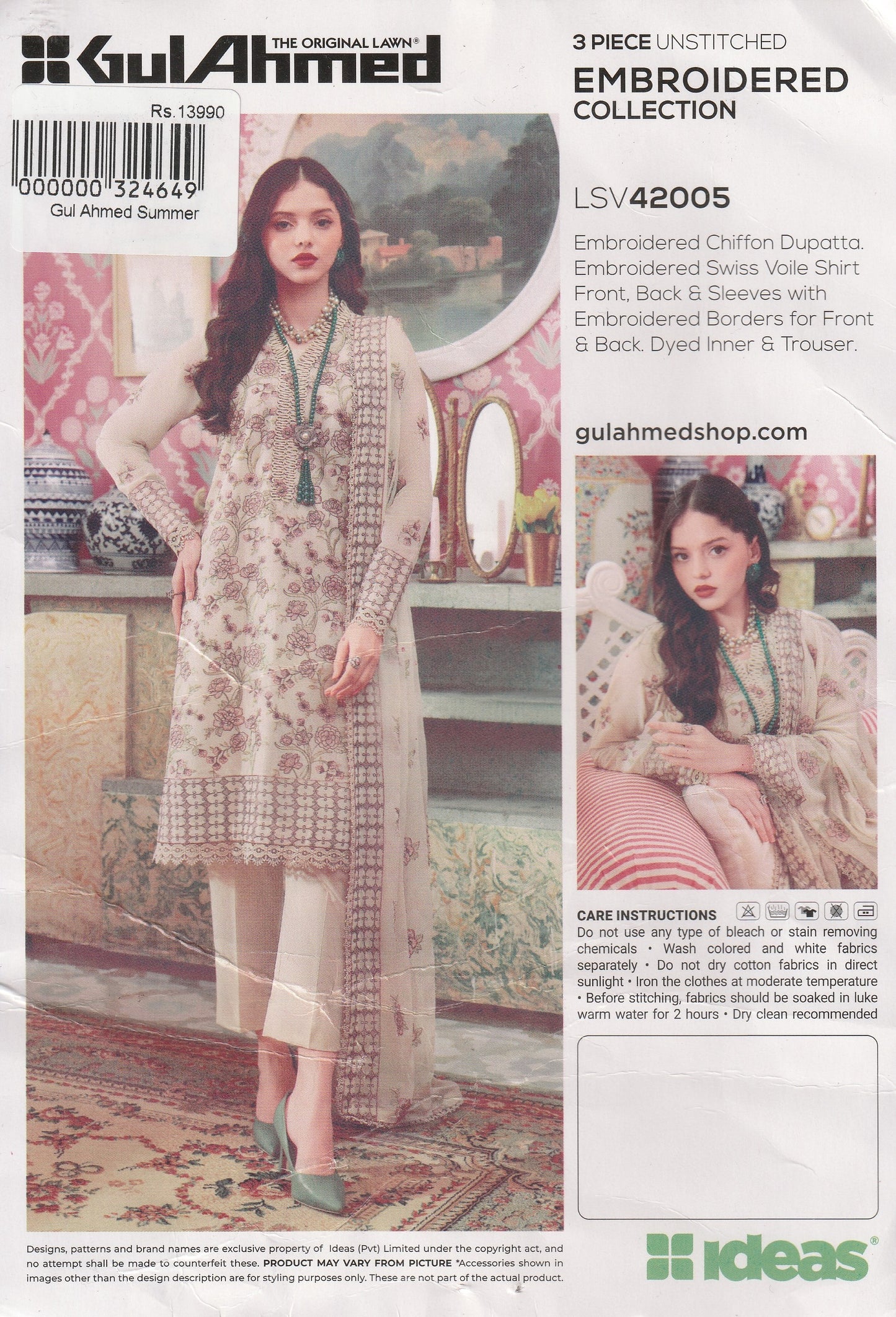 Gul Ahmed - Embroidered Collection