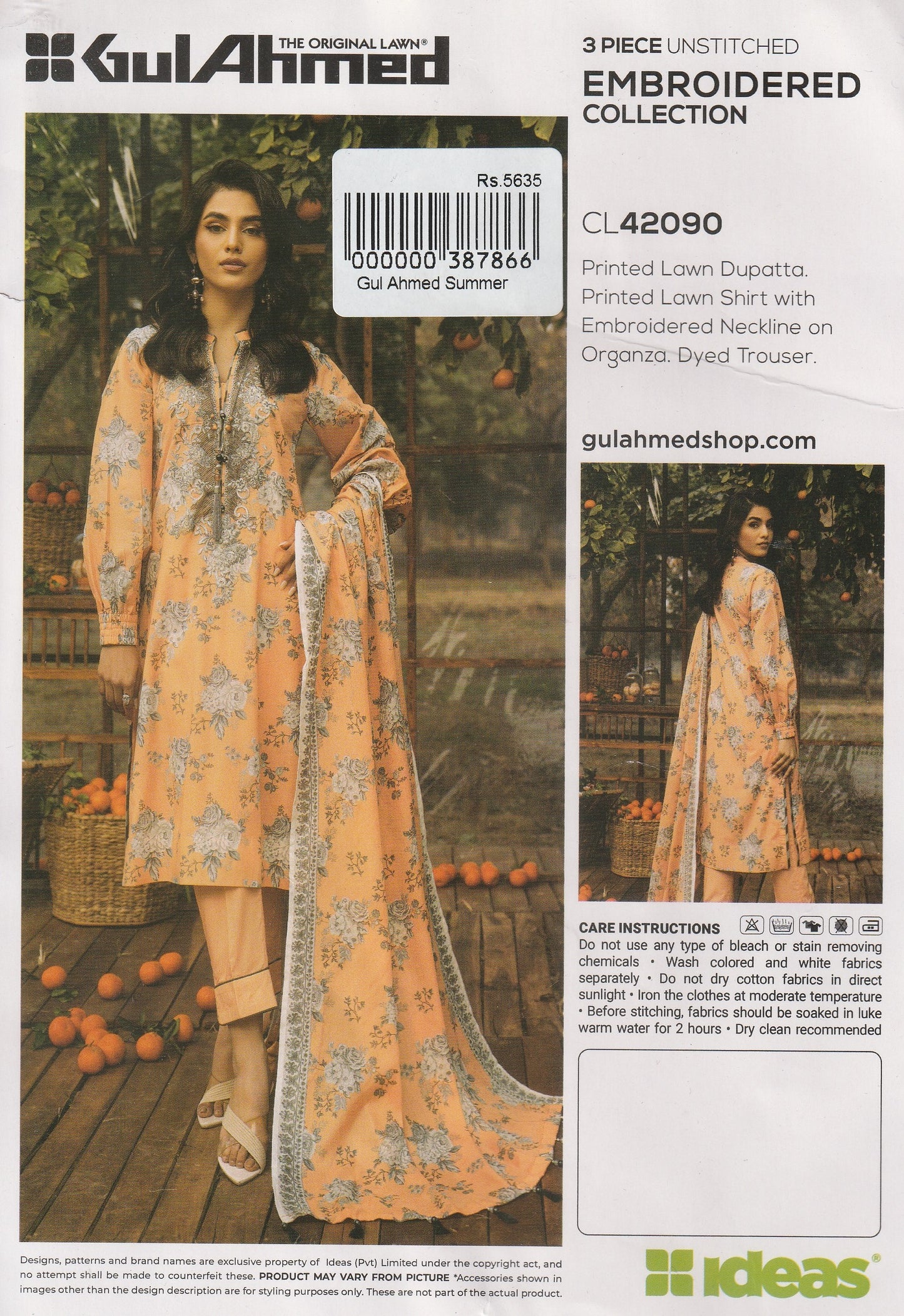 Gul Ahmed - Embroidered Collection