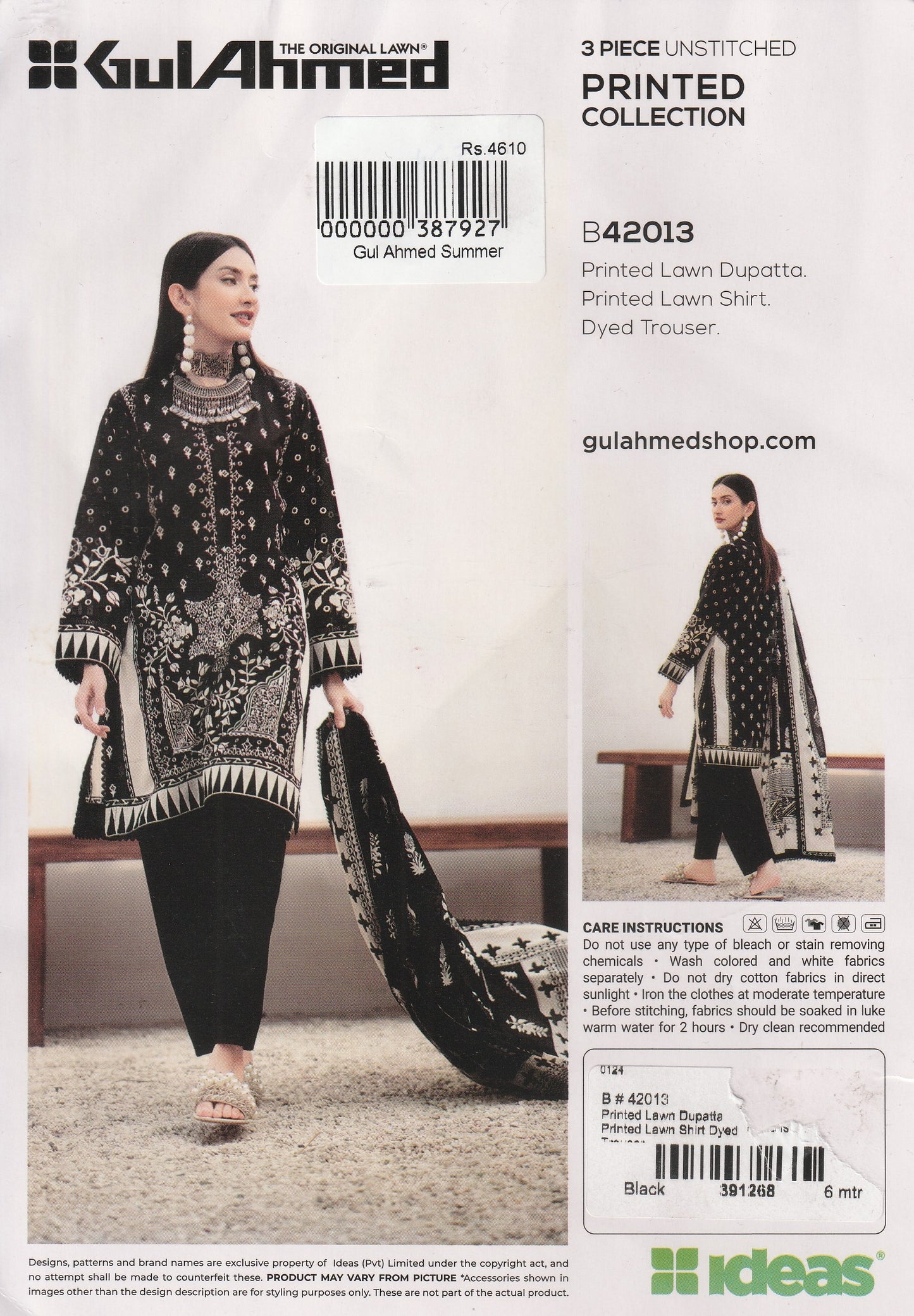 Gul Ahmed - Embroidered Collection