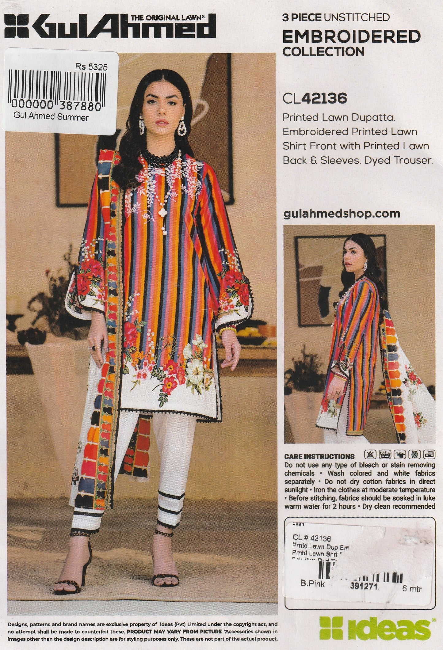 Gul Ahmed - Embroidered Collection