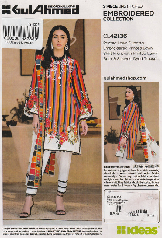 Gul Ahmed - Embroidered Collection