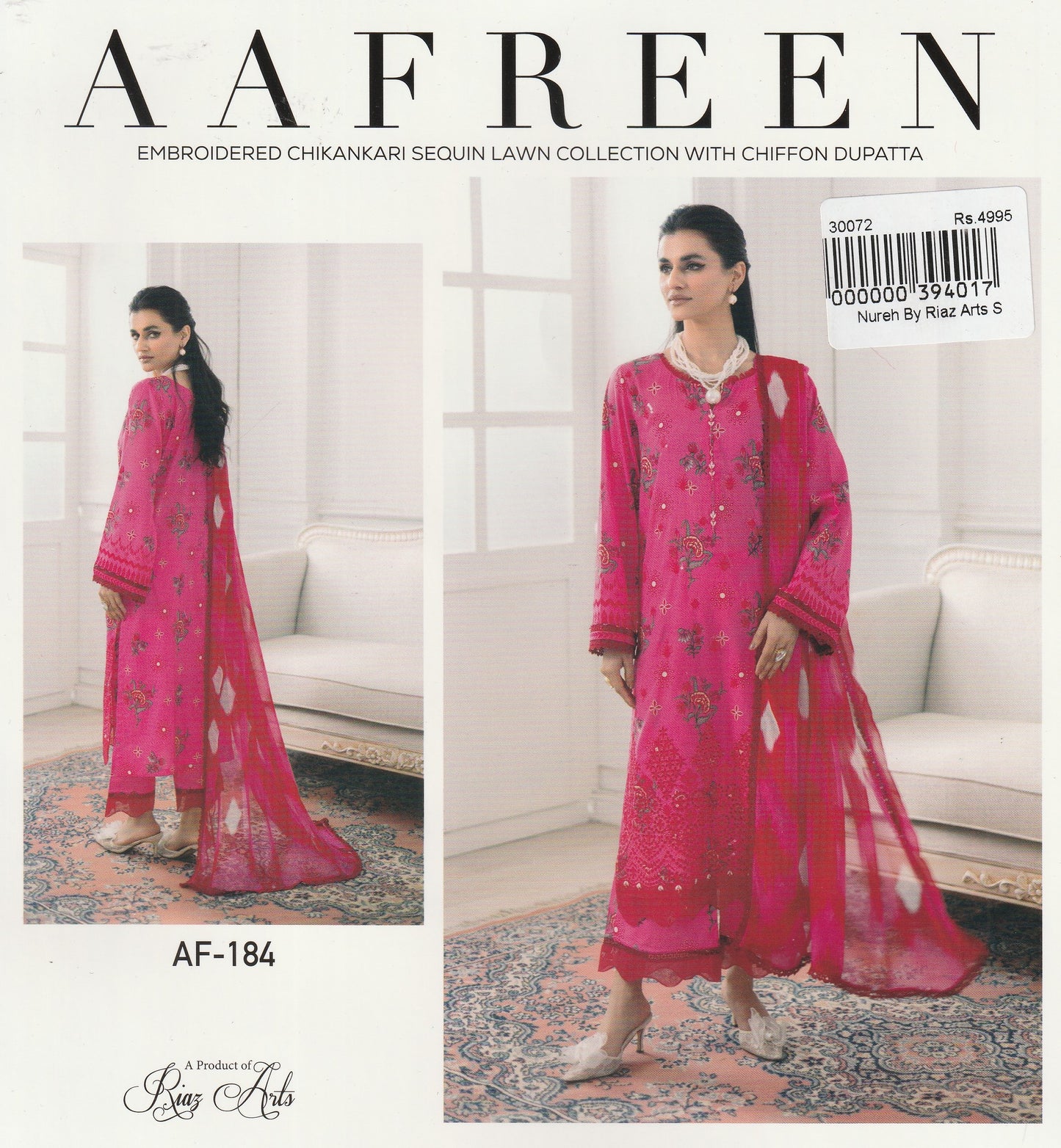 Aafreen By Riaz Arts