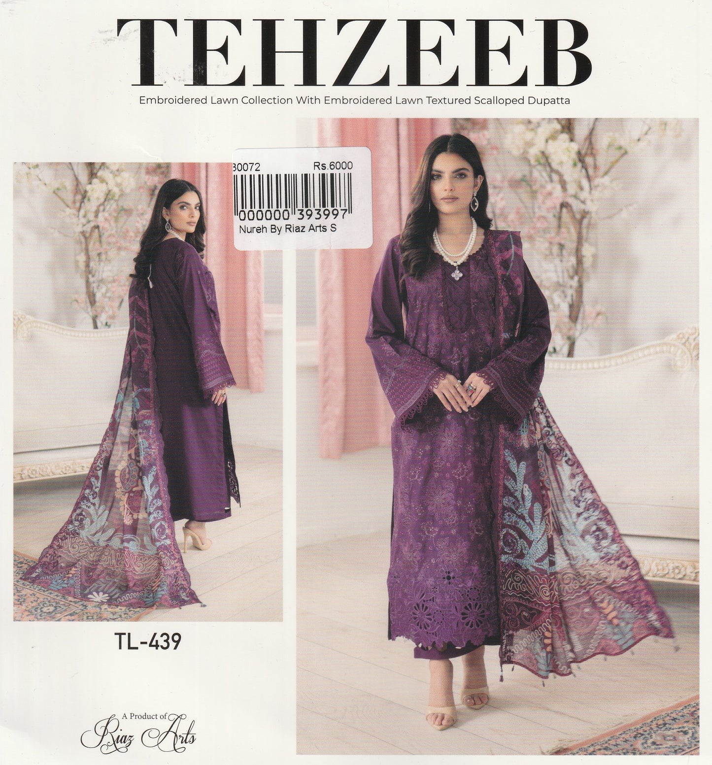 Tehzeeb By Riaz Arts