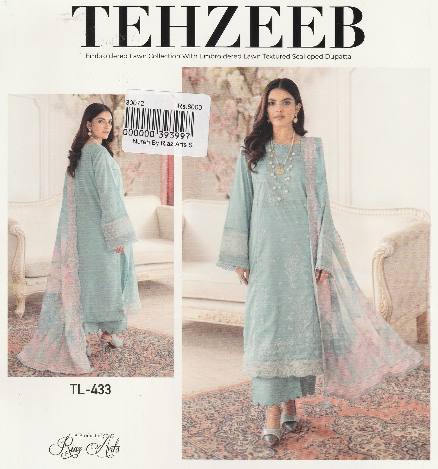 Tehzeeb By Riaz Arts