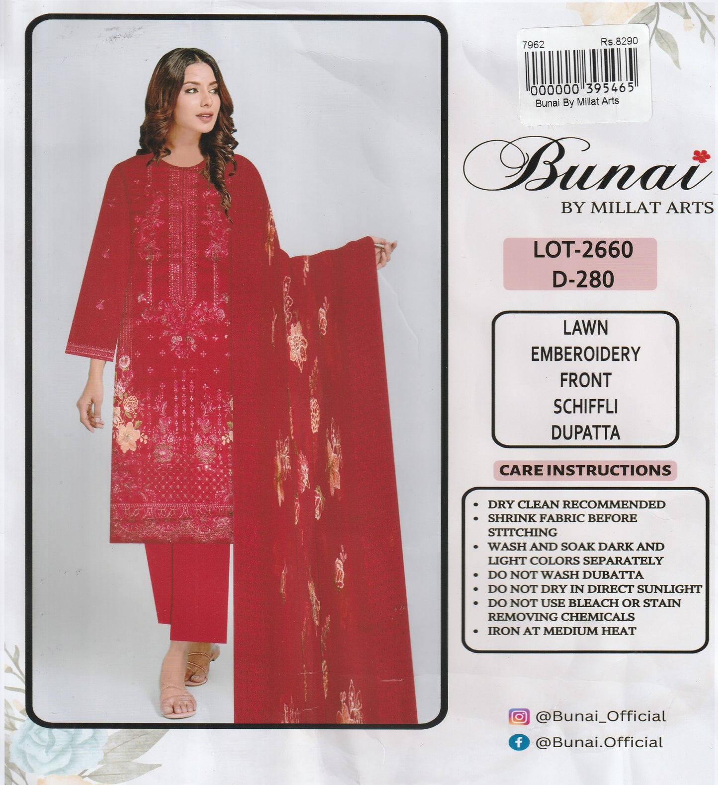 Bunai By Millat Arts - Embroidered Collection