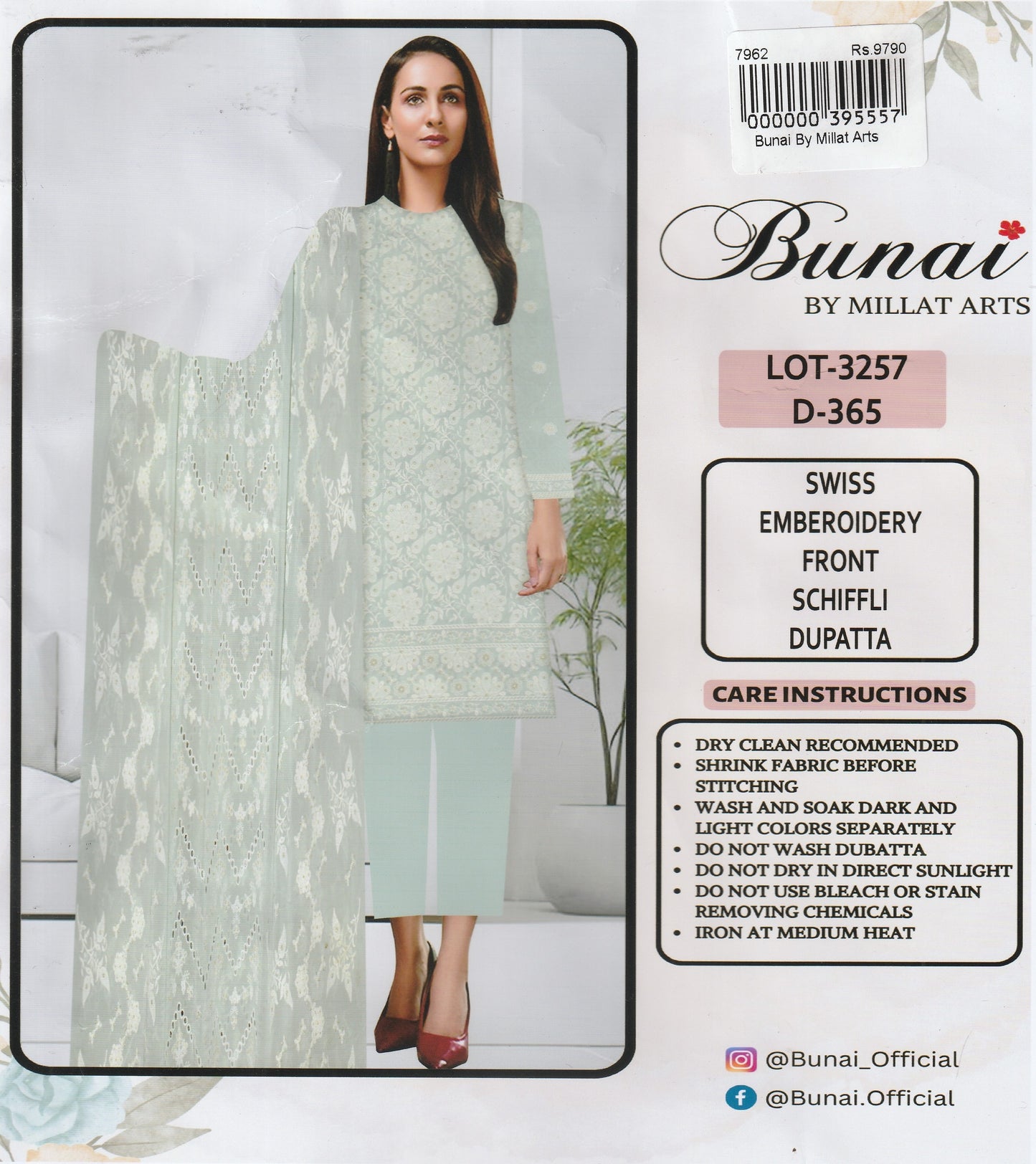 Bunai By Millat Arts - Embroidered Collection