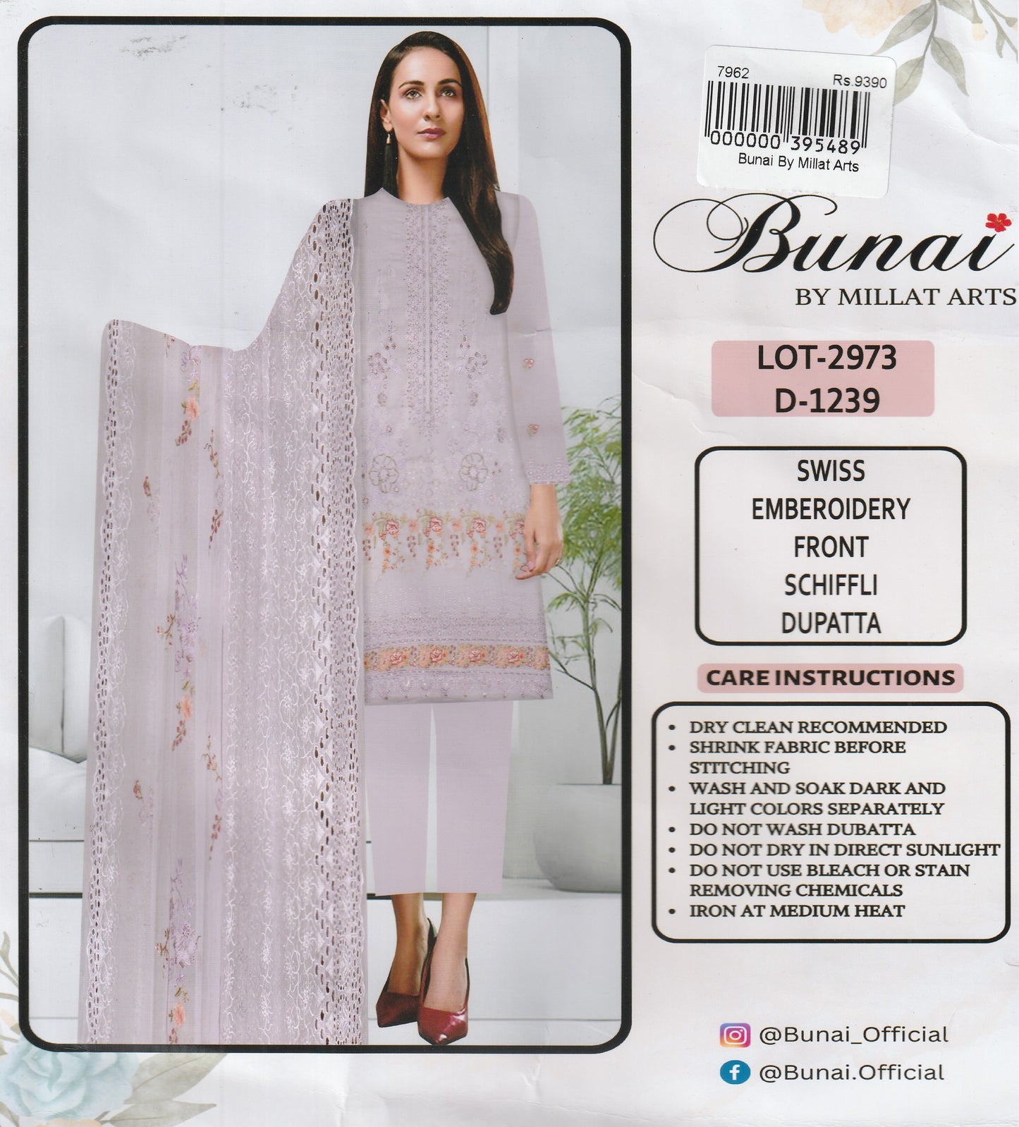 Bunai By Millat Arts - Embroidered Collection