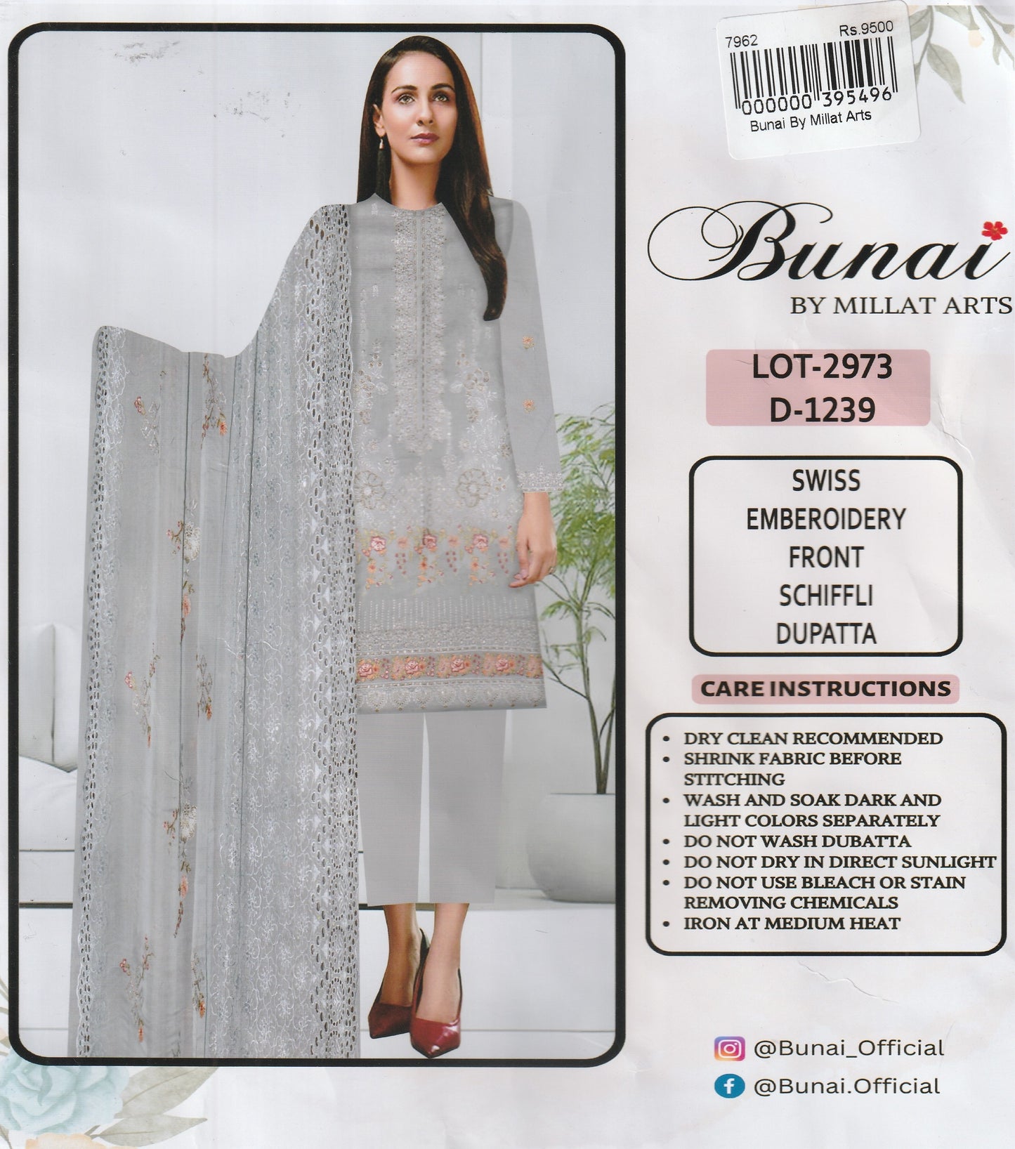 Bunai By Millat Arts - Embroidered Collection