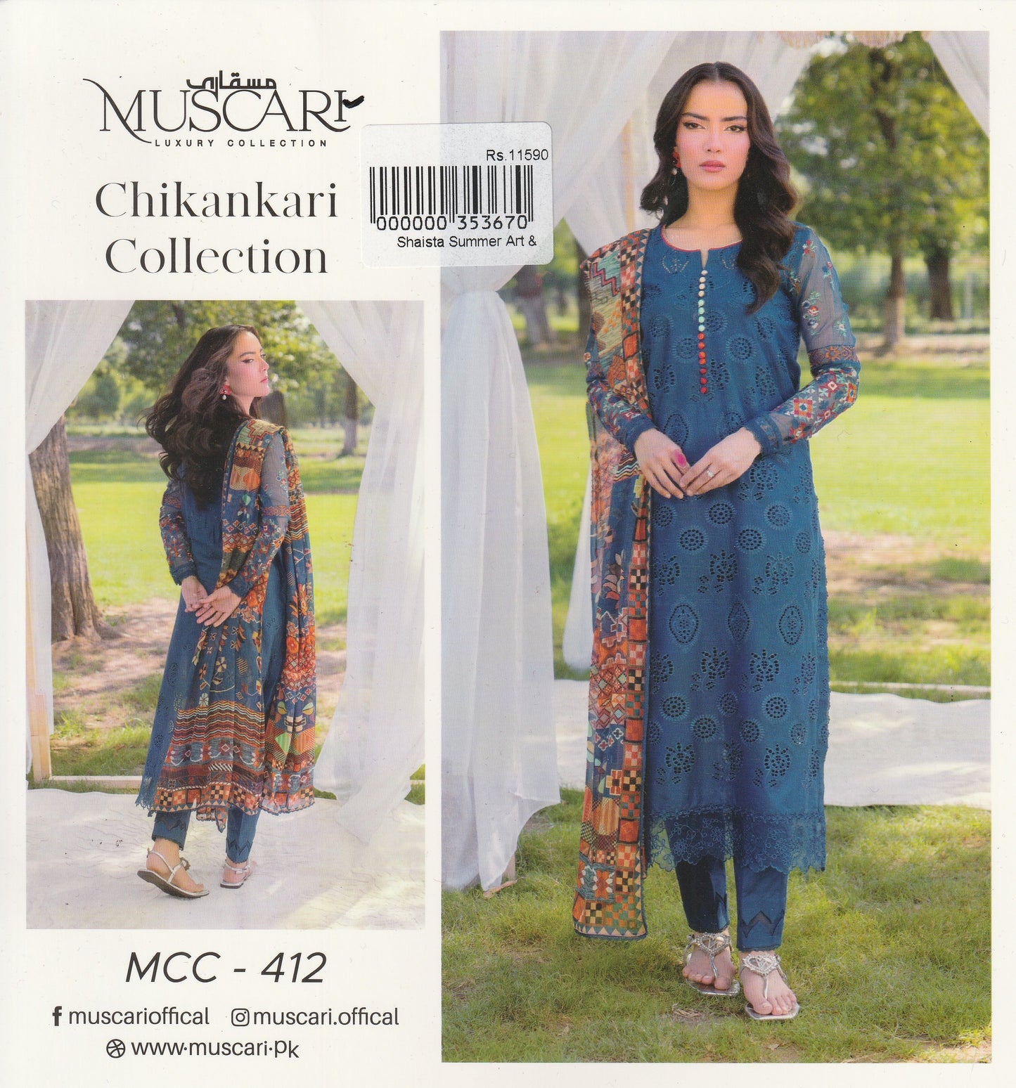 Luxury Chikankari Collection by Muscari