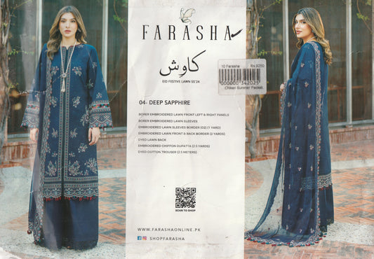 Kavish By Farasha - Festive Lawn Collection