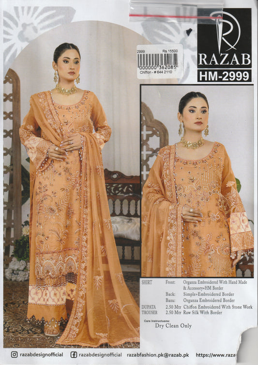Razab - Organza Chiffon Collection