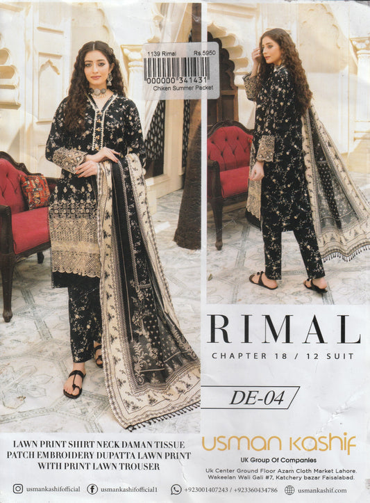 Rimal - Embroidered Collection