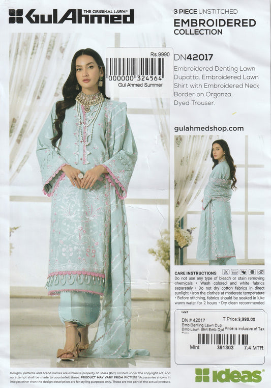 Gul Ahmed - Embroidered Collection