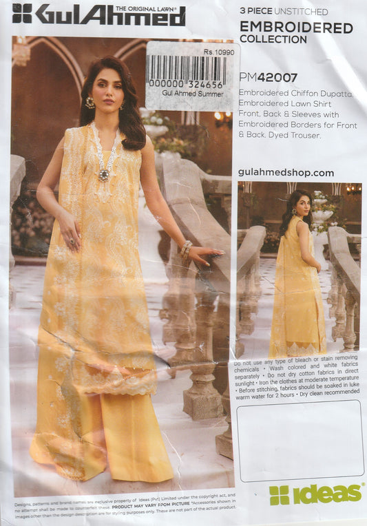 Gul Ahmed - Embroidered Collection