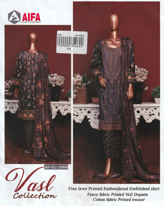 Aifa - Embroidered Collection