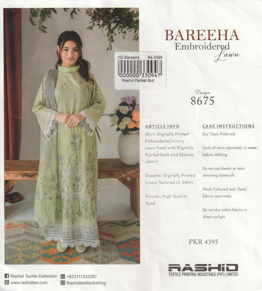 Bareeha - Embroidered Collection