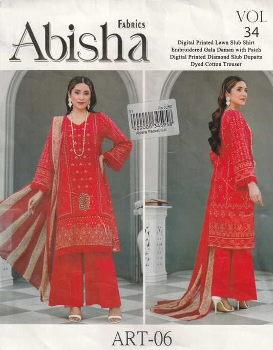 Abisha - Embroidered Collection