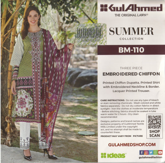 Gul Ahmed - Embroidered Collection