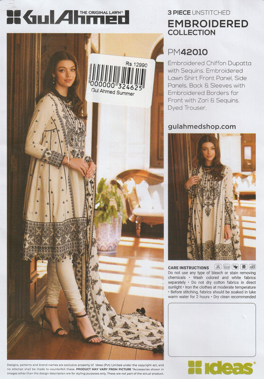 Gul Ahmed - Embroidered Collection