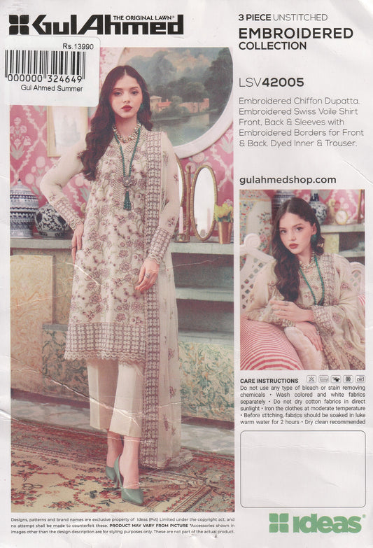 Gul Ahmed - Embroidered Collection