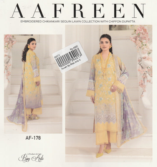 Aafreen By Riaz Arts