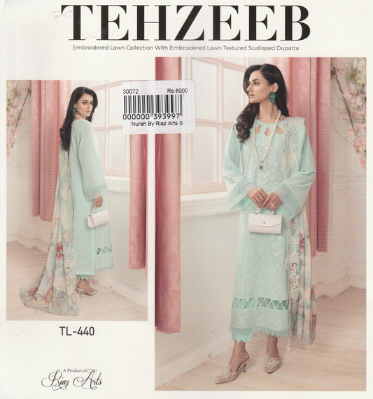 Tehzeeb By Riaz Arts