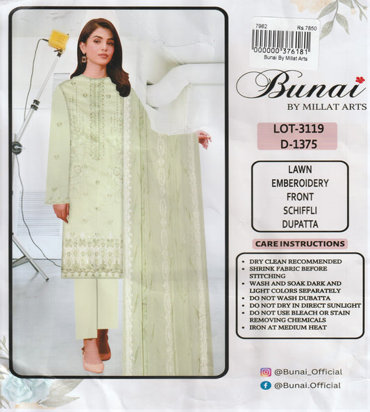 Bunai By Millat Arts - Embroidered Collection