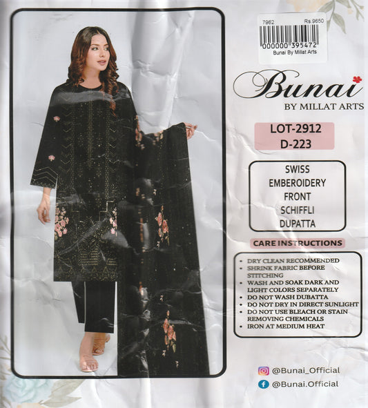 Bunai By Millat Arts - Embroidered Collection
