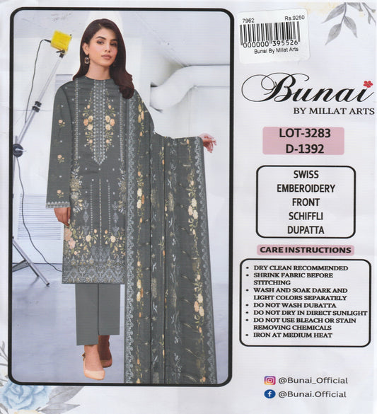 Bunai By Millat Arts - Embroidered Collection