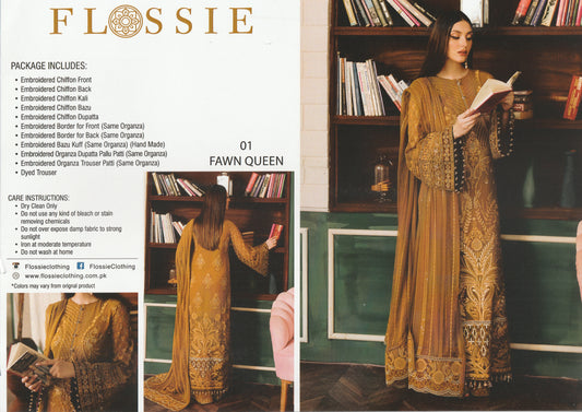 Formal Party Wear - Chiffon Collection by Flossie