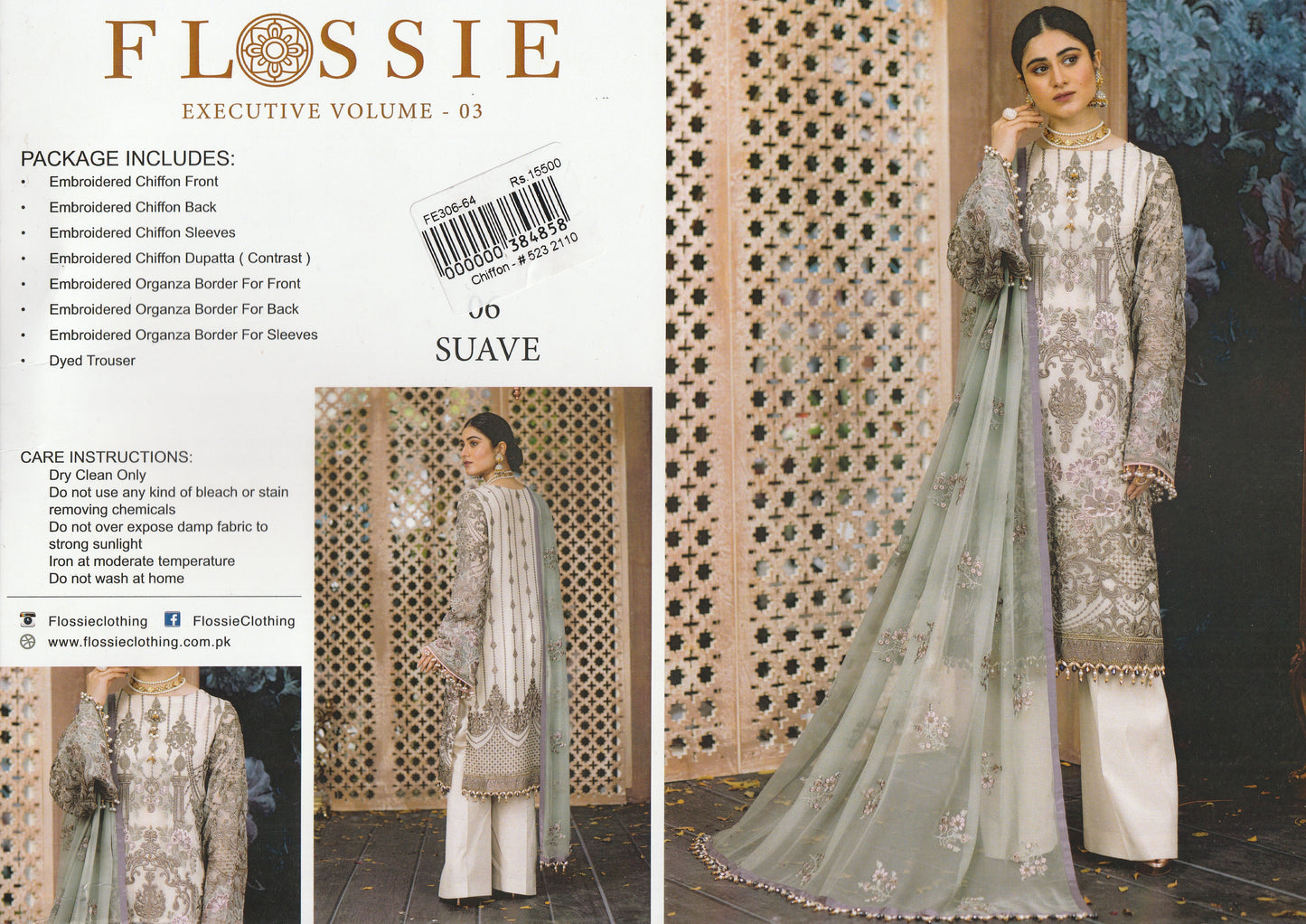 Formal Party Wear - Chiffon Collection by Flossie