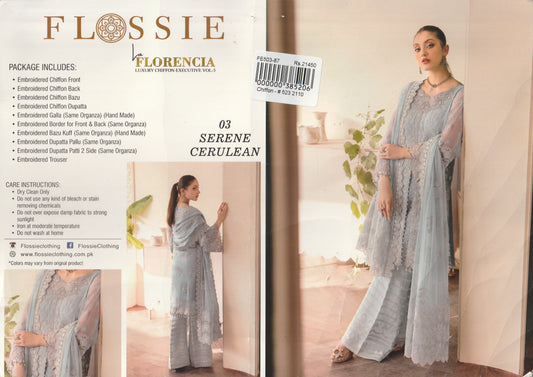 Formal Party Wear - Chiffon Collection by Flossie