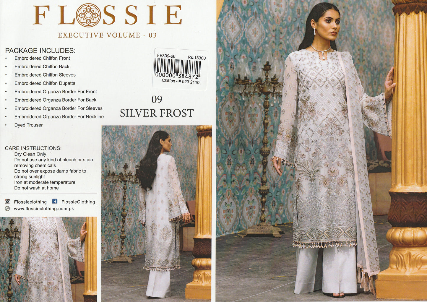 Formal Party Wear - Chiffon Collection by Flossie