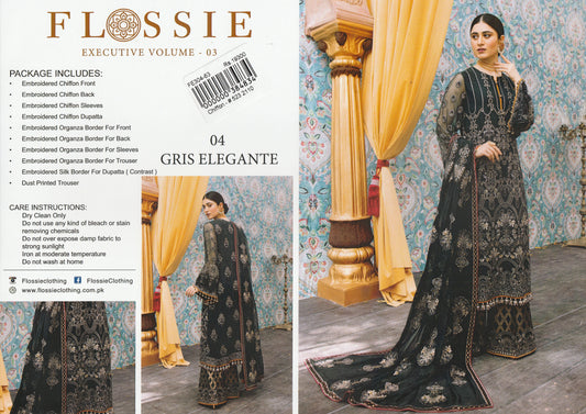 Formal Party Wear - Chiffon Collection by Flossie